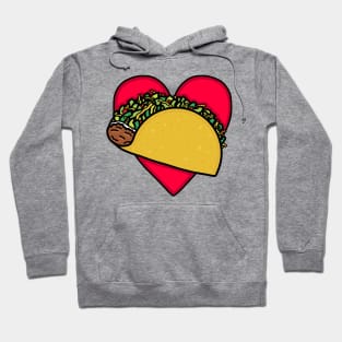 Taco Love (Large Print) Hoodie